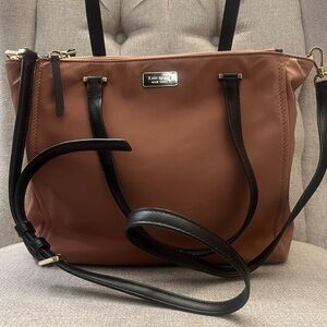 Kate Spade Pink Nylon 2Way Xbody Satchel